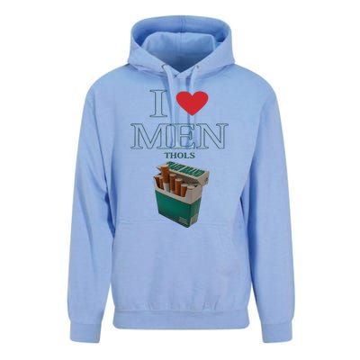 I Love Men Thols Average Smoker Unisex Surf Hoodie