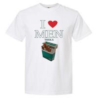 I Love Men Thols Average Smoker Garment-Dyed Heavyweight T-Shirt