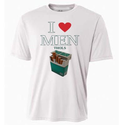 I Love Men Thols Average Smoker Cooling Performance Crew T-Shirt