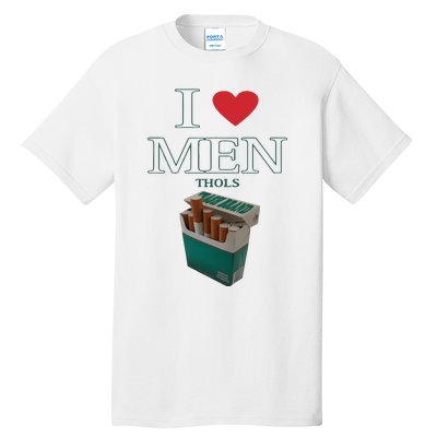 I Love Men Thols Average Smoker Tall T-Shirt