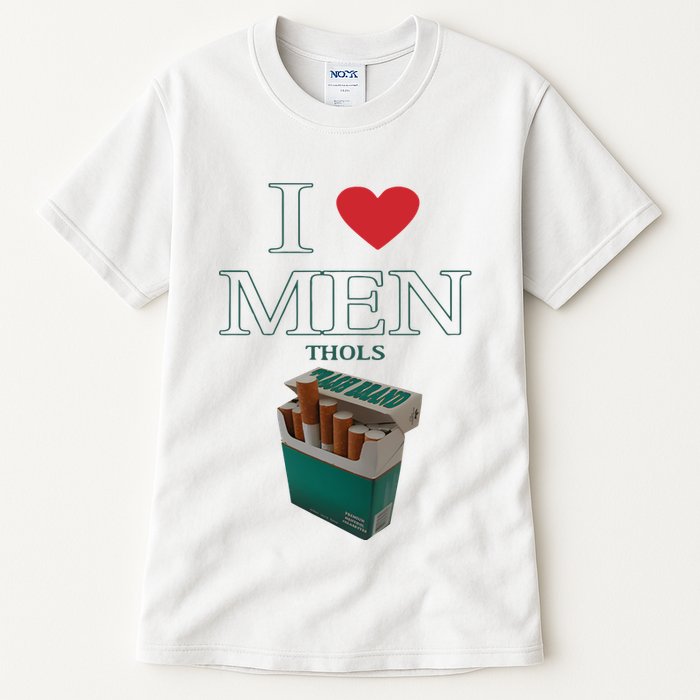 I Love Men Thols Average Smoker Tall T-Shirt