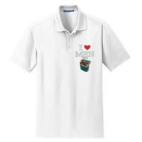 I Love Men Thols Average Smoker Dry Zone Grid Polo