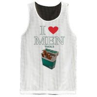 I Love Men Thols Average Smoker Mesh Reversible Basketball Jersey Tank