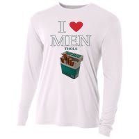 I Love Men Thols Average Smoker Cooling Performance Long Sleeve Crew