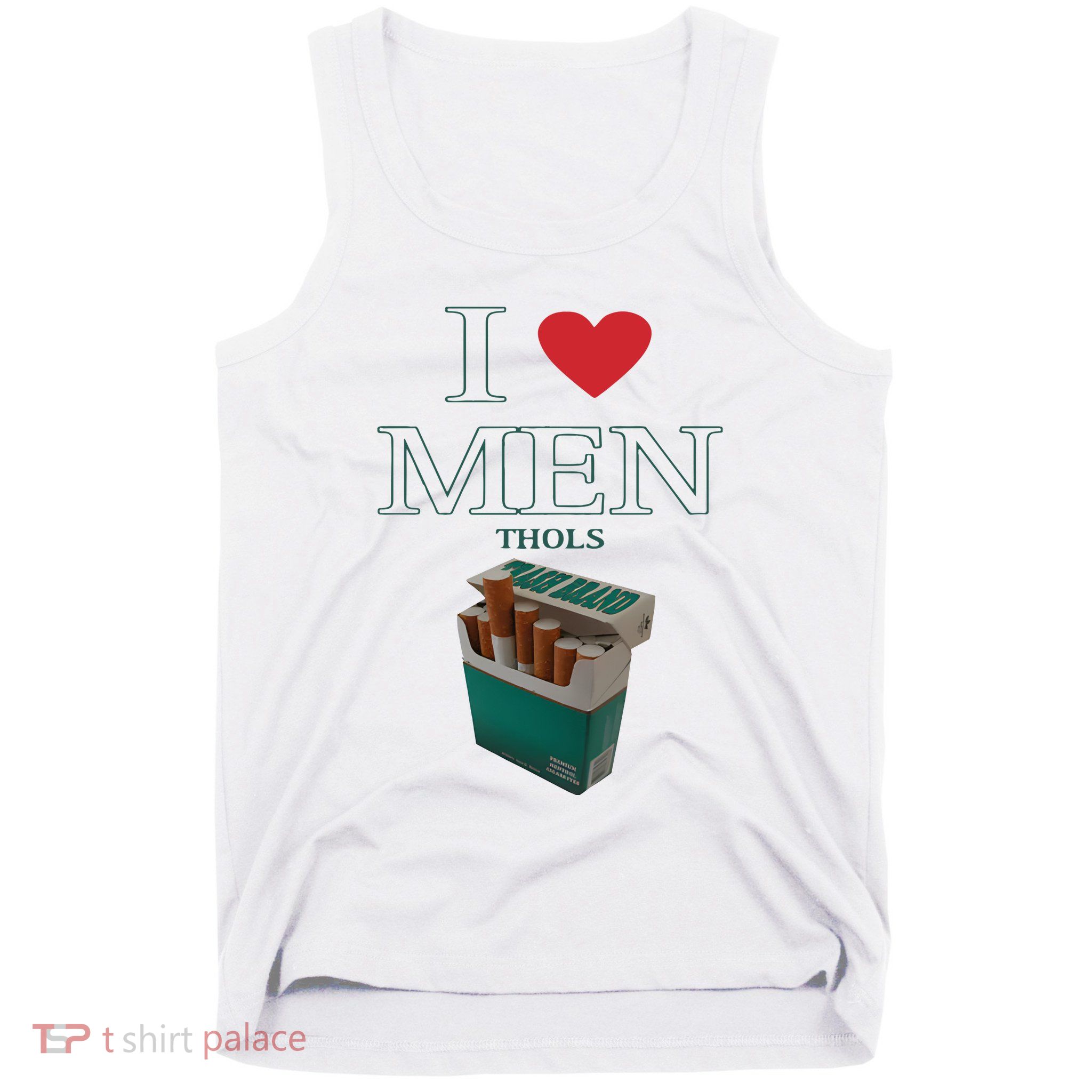 I Love Men Thols Average Smoker Tank Top