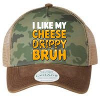 I Like My Cheese Drippy Bruh Pop Culture Legacy Tie Dye Trucker Hat