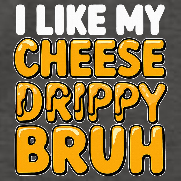 I Like My Cheese Drippy Bruh Pop Culture Vector Backpack