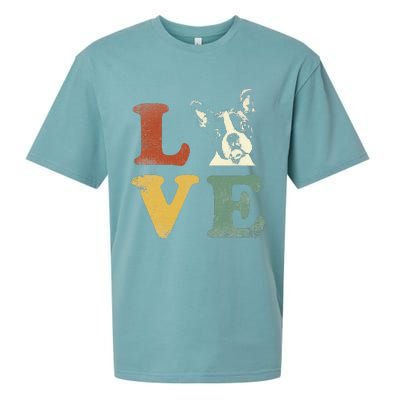 I Love My Boston Terrier For Dog Lovers Retro Sueded Cloud Jersey T-Shirt