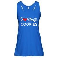 I Love Milfs And Cookies Gift Funny Cougar Lover Joke Gift Ladies Essential Flowy Tank