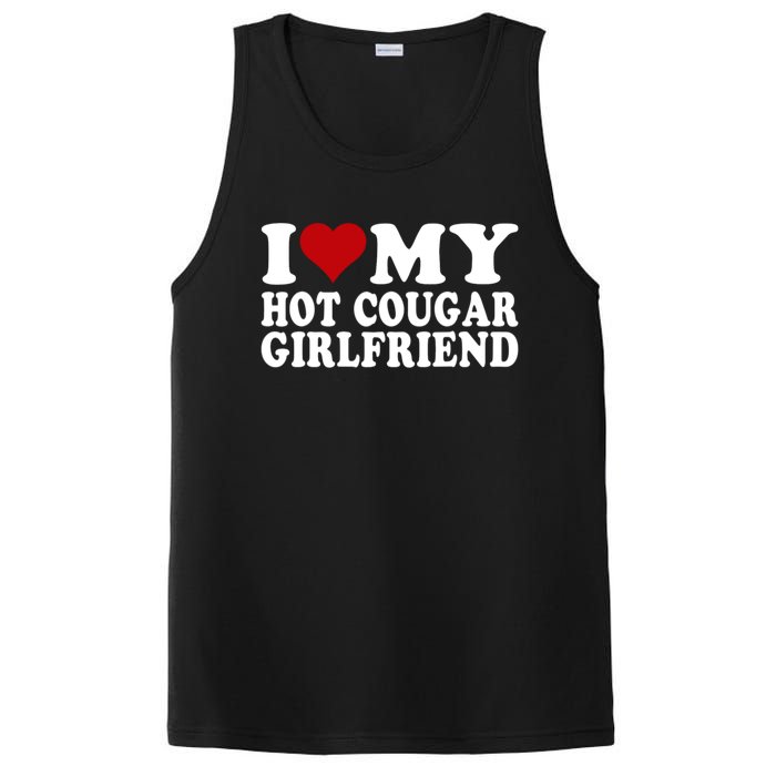 I Love My Hot Cougar Girlfriend I Heart My Cougar Girlfriend PosiCharge Competitor Tank