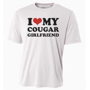 I Love My Cougar Girlfriend Cooling Performance Crew T-Shirt