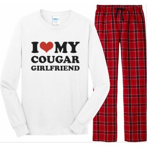 I Love My Cougar Girlfriend Long Sleeve Pajama Set