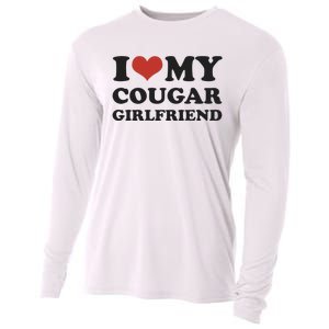 I Love My Cougar Girlfriend Cooling Performance Long Sleeve Crew