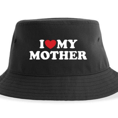 I Love My Mother Sustainable Bucket Hat