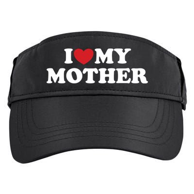 I Love My Mother Adult Drive Performance Visor