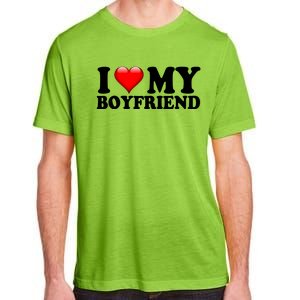 I Love My Boyfriend Adult ChromaSoft Performance T-Shirt