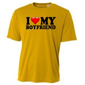 I Love My Boyfriend Cooling Performance Crew T-Shirt