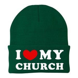 I Love My Church Knit Cap Winter Beanie