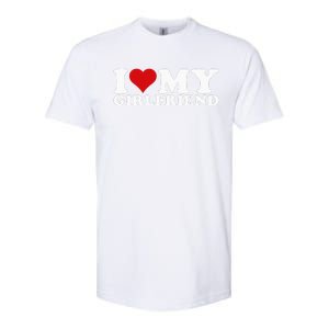 I Love My Girlfriend Gf I Heart My Girlfriend GF Softstyle CVC T-Shirt