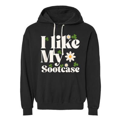 I Like My Suitcase Funny Sootcase Viral Meme Garment-Dyed Fleece Hoodie