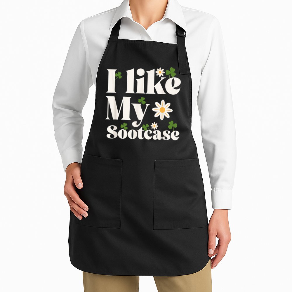 I Like My Suitcase Funny Sootcase Viral Meme Apron