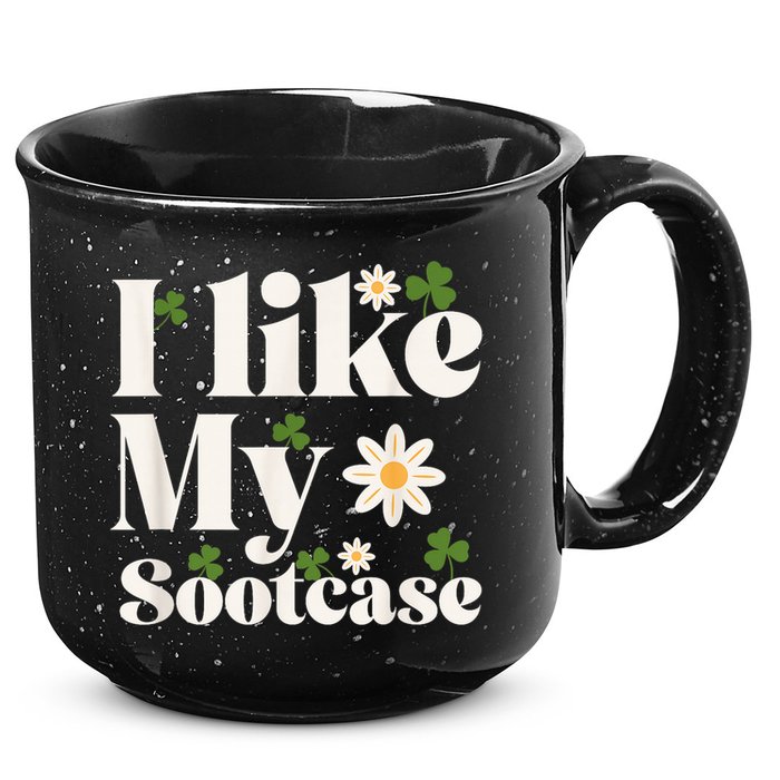 I Like My Suitcase Funny Sootcase Viral Meme 15oz Campfire Ceramic Mug