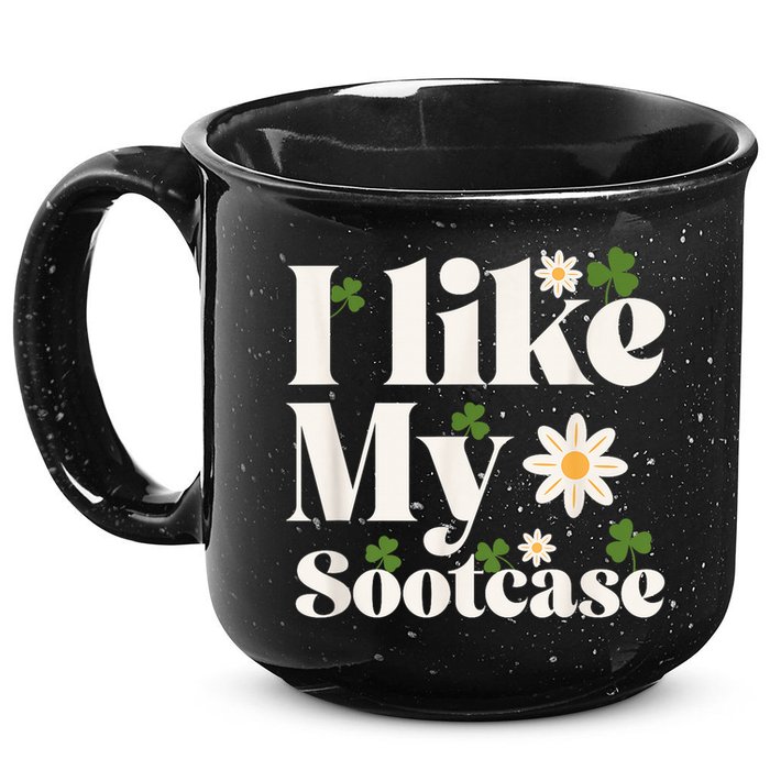 I Like My Suitcase Funny Sootcase Viral Meme 15oz Campfire Ceramic Mug