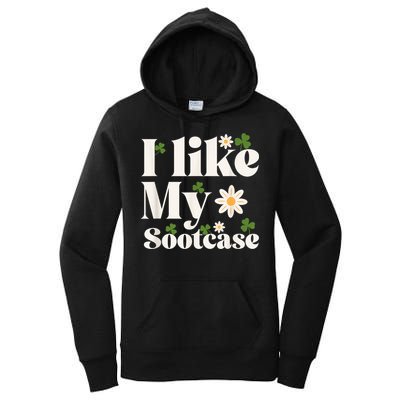 I Like My Suitcase Funny Sootcase Viral Meme Women's Pullover Hoodie