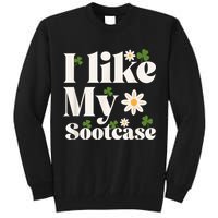 I Like My Suitcase Funny Sootcase Viral Meme Tall Sweatshirt