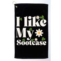 I Like My Suitcase Funny Sootcase Viral Meme Golf Towel
