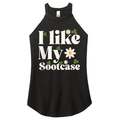 I Like My Suitcase Funny Sootcase Viral Meme Women's Perfect Tri Rocker Tank