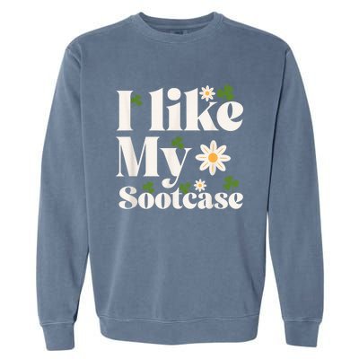 I Like My Suitcase Funny Sootcase Viral Meme Garment-Dyed Sweatshirt