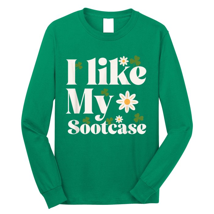 I Like My Suitcase Funny Sootcase Viral Meme Long Sleeve Shirt