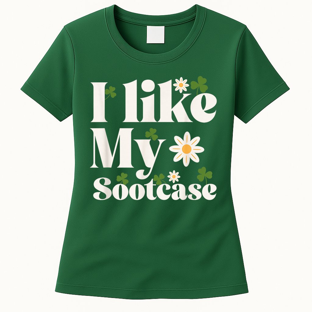 I Like My Suitcase Funny Sootcase Viral Meme Womens T-Shirt