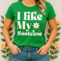 I Like My Suitcase Funny Sootcase Viral Meme Womens T-Shirt