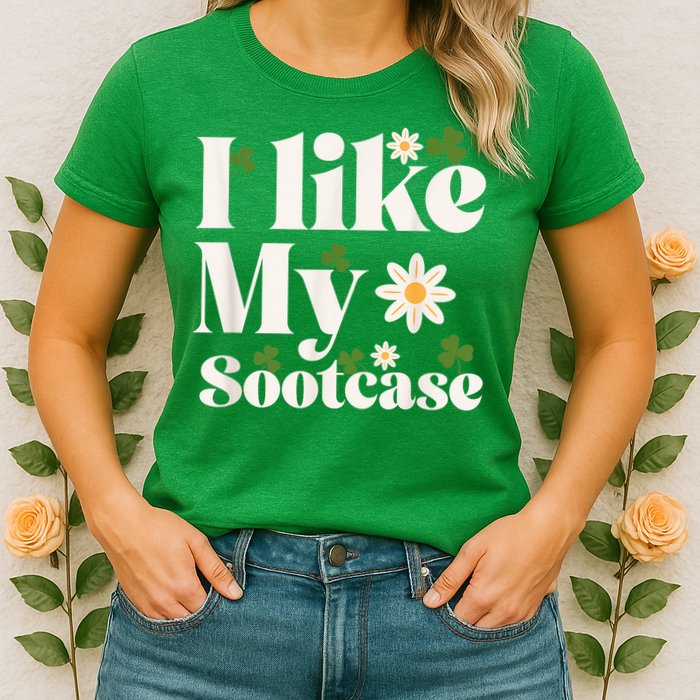 I Like My Suitcase Funny Sootcase Viral Meme Womens T-Shirt