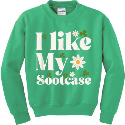 I Like My Suitcase Funny Sootcase Viral Meme Kids Sweatshirt