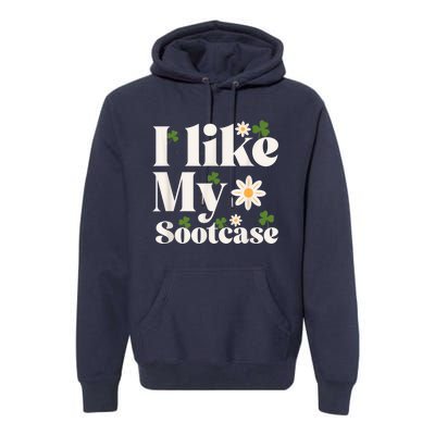 I Like My Suitcase Funny Sootcase Viral Meme Premium Hoodie