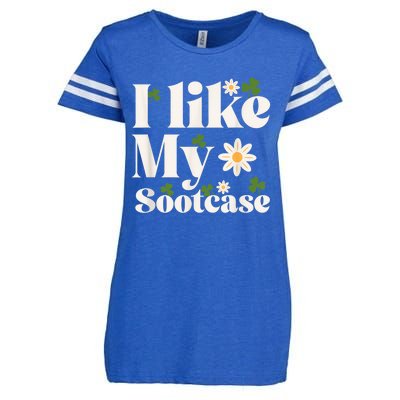 I Like My Suitcase Funny Sootcase Viral Meme Enza Ladies Jersey Football T-Shirt