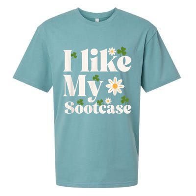 I Like My Suitcase Funny Sootcase Viral Meme Sueded Cloud Jersey T-Shirt