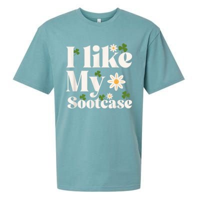 I Like My Suitcase Funny Sootcase Viral Meme Sueded Cloud Jersey T-Shirt