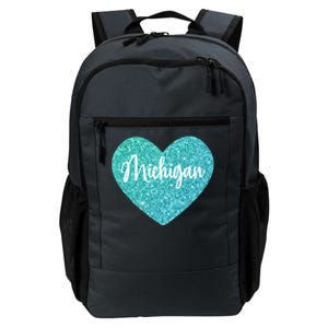 I Love Michigan Usa Heart Great Gift Daily Commute Backpack