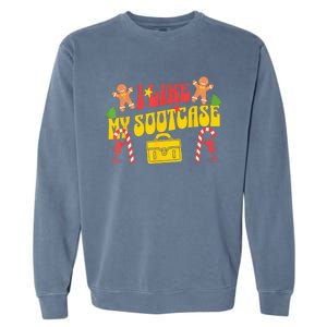 I Like My Suitcase Funny Sootcase Viral Meme Garment-Dyed Sweatshirt