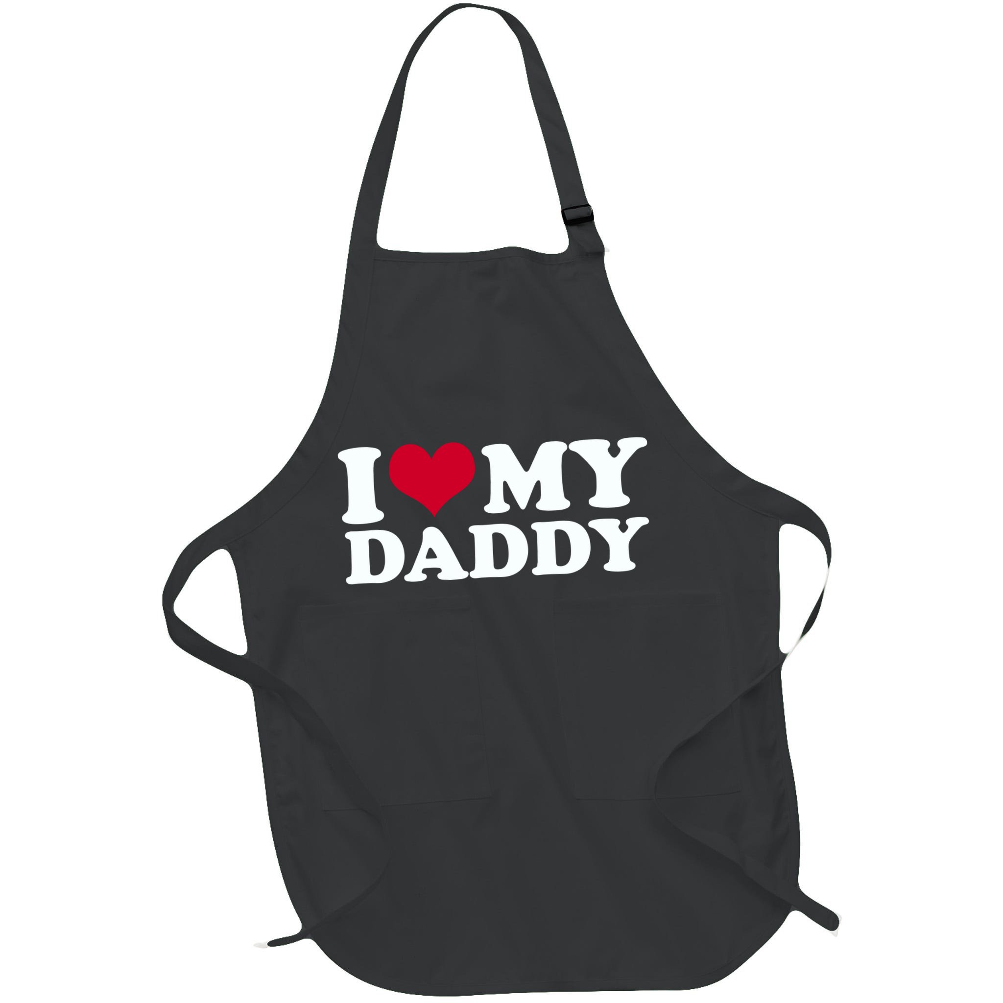 I Love My Daddy Apron