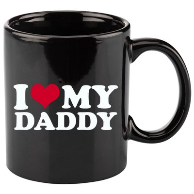 I Love My Daddy 11oz C Handle Ceramic Mug