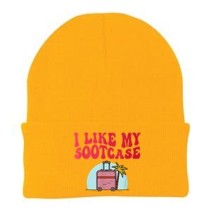 I Like My Sootcase Funny Travel Bag Humor Knit Cap Winter Beanie