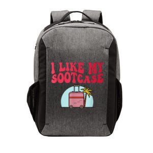 I Like My Sootcase Funny Travel Bag Humor Vector Backpack