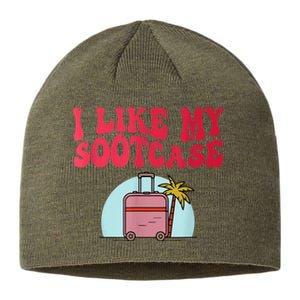 I Like My Sootcase Funny Travel Bag Humor Sustainable Beanie