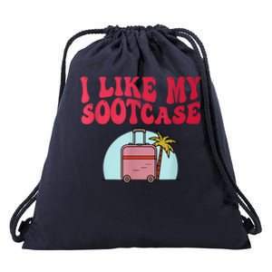 I Like My Sootcase Funny Travel Bag Humor Drawstring Bag