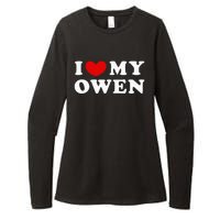 I Love My Owen I Heart My Owen Womens CVC Long Sleeve Shirt